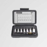 Stanley Socket set 1/2 SQ.DR.hex bit 7PCS MET