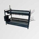 Saniro Steel Plate Rack (Zinc Coated)