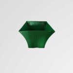 Weave design strong plastic pots