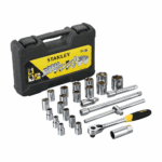 STANLEY ½ SQ. Drive Socket Set 24PCS