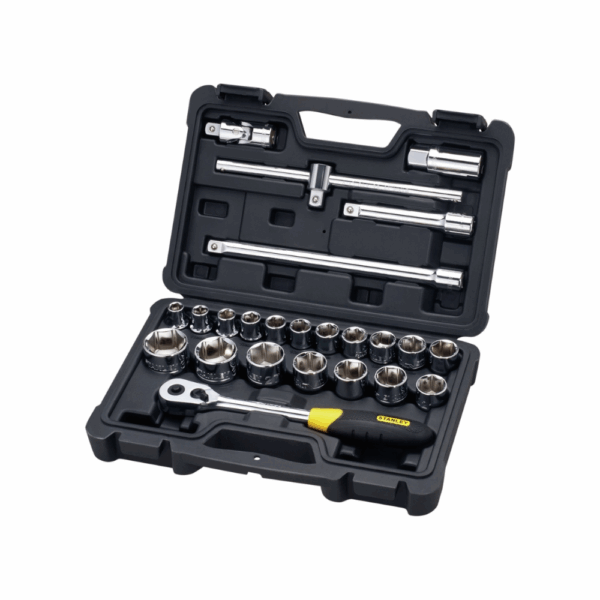 STANLEY ½ SQ. Drive Socket Set 24PCS